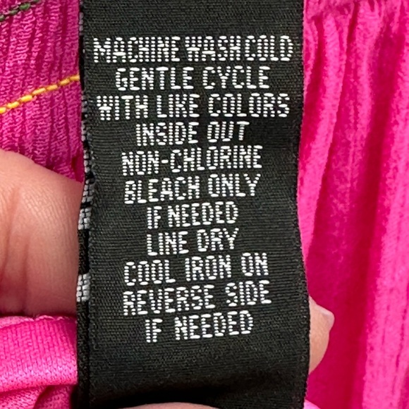 BCX Girls Sleeveless Smocked Top Off Shoulder Ruffle Midi Dress - Pink - size 10 - Picture 8 of 10